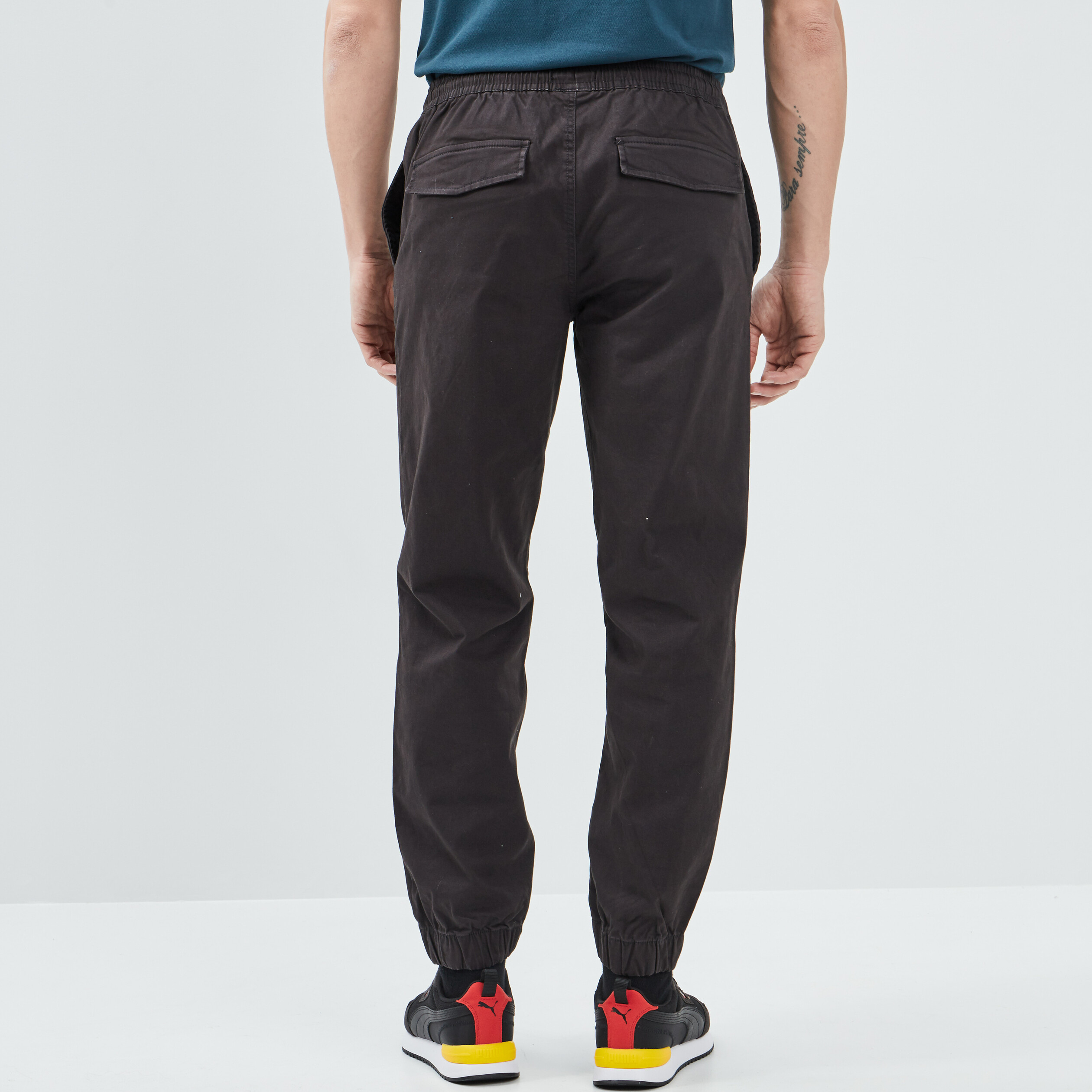 Pantalon jogpant gris foncé homme | La Halle