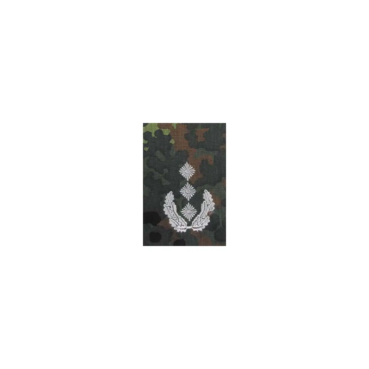 BW Rangabzeichen flecktarn/silber Oberst