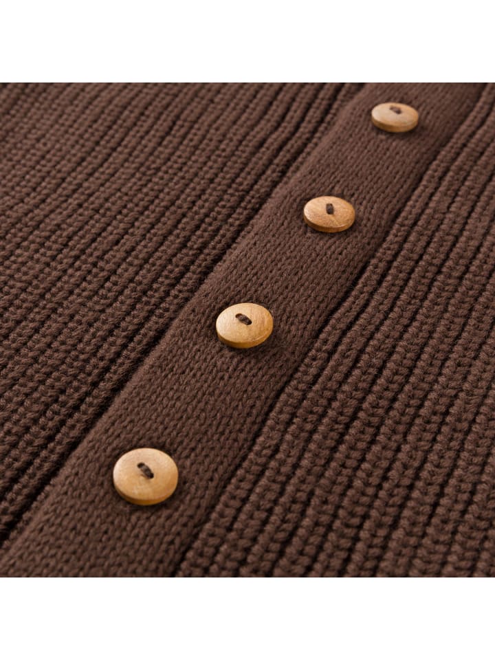 Hofbrucker Strickoverall in schoko günstig kaufen 62/68