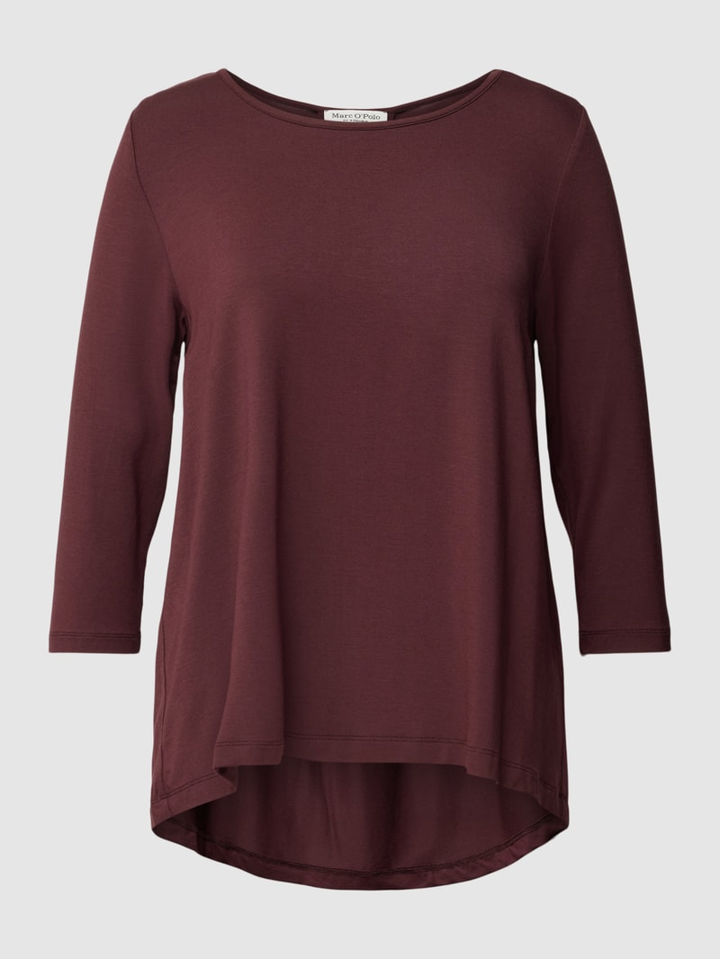 Longsleeve mit 3/4-Arm Modell 'MIX N MATCH' in bordeaux rot