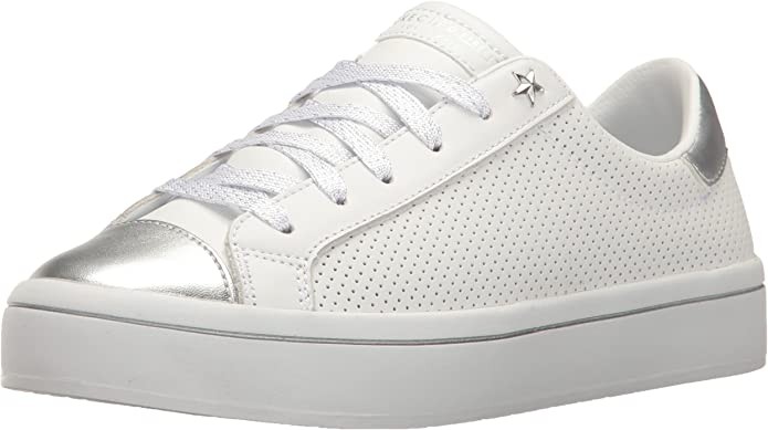 SKECHERS Freizeit Schnürer weiss
