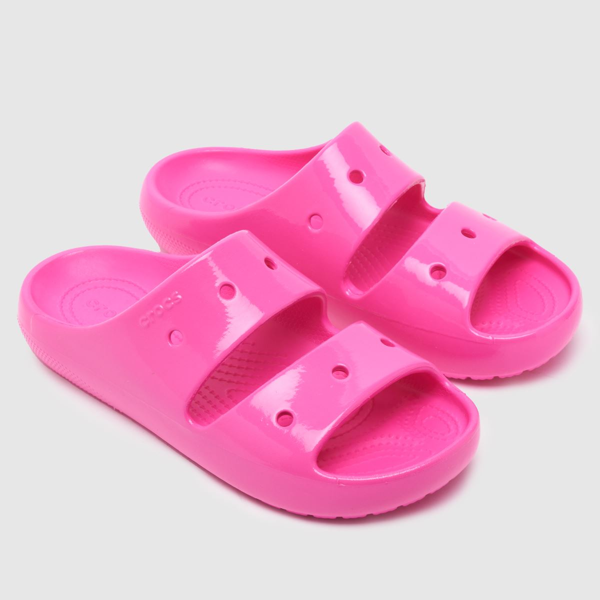 Crocs klasszikus neon szandál rózsaszínben