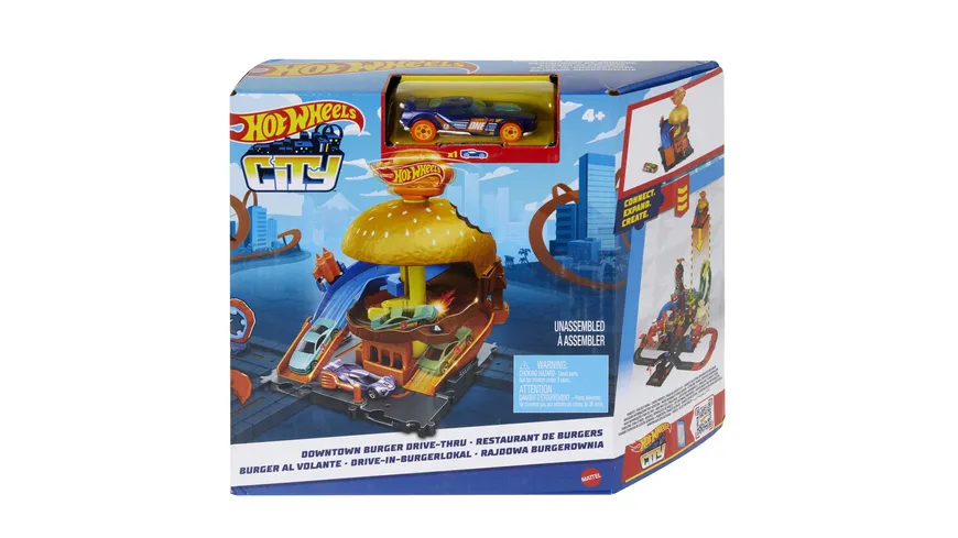 Hot Wheels City Downtown Sortiment, 1 Stück, sortiert