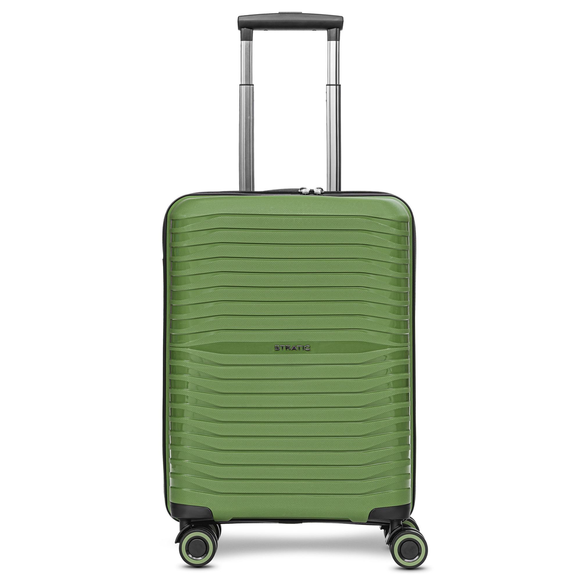 Stratic Handgepäck-Trolley Shine, 4 Rollen, Polypropylen
