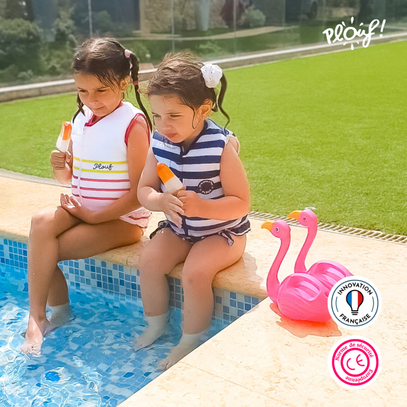 Maillot de bain flottant : Stephanie Blanc