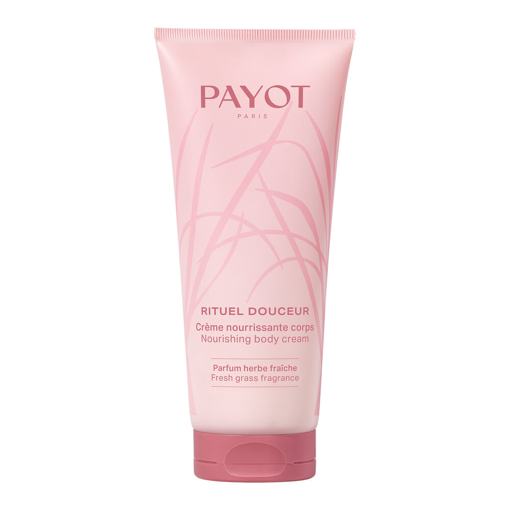 Payot CRÈME NOURRISSANTE CORPS PARFUM HERBE FRAÎCHE Soin fondant lumière aux microcristaux de quartz rose