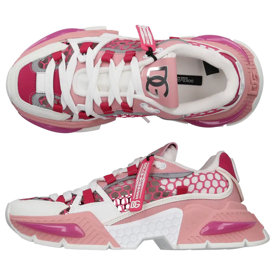 Dolce & Gabbana - Sneaker low AIRMASTER Textil - weiß
