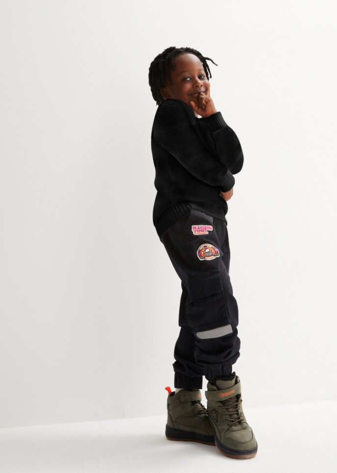 Jungen Twillhose, Regular Fit