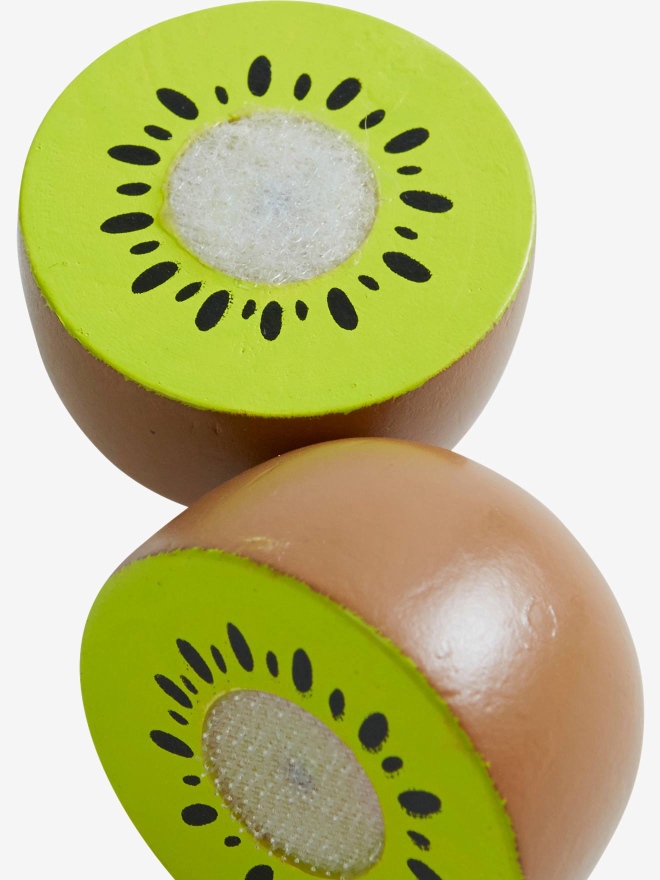 Fruits à découper en bois FSC® multicolore