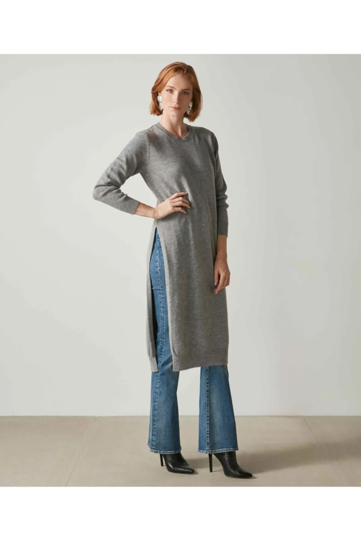 İpekyol  Kleid - Grau - Basic