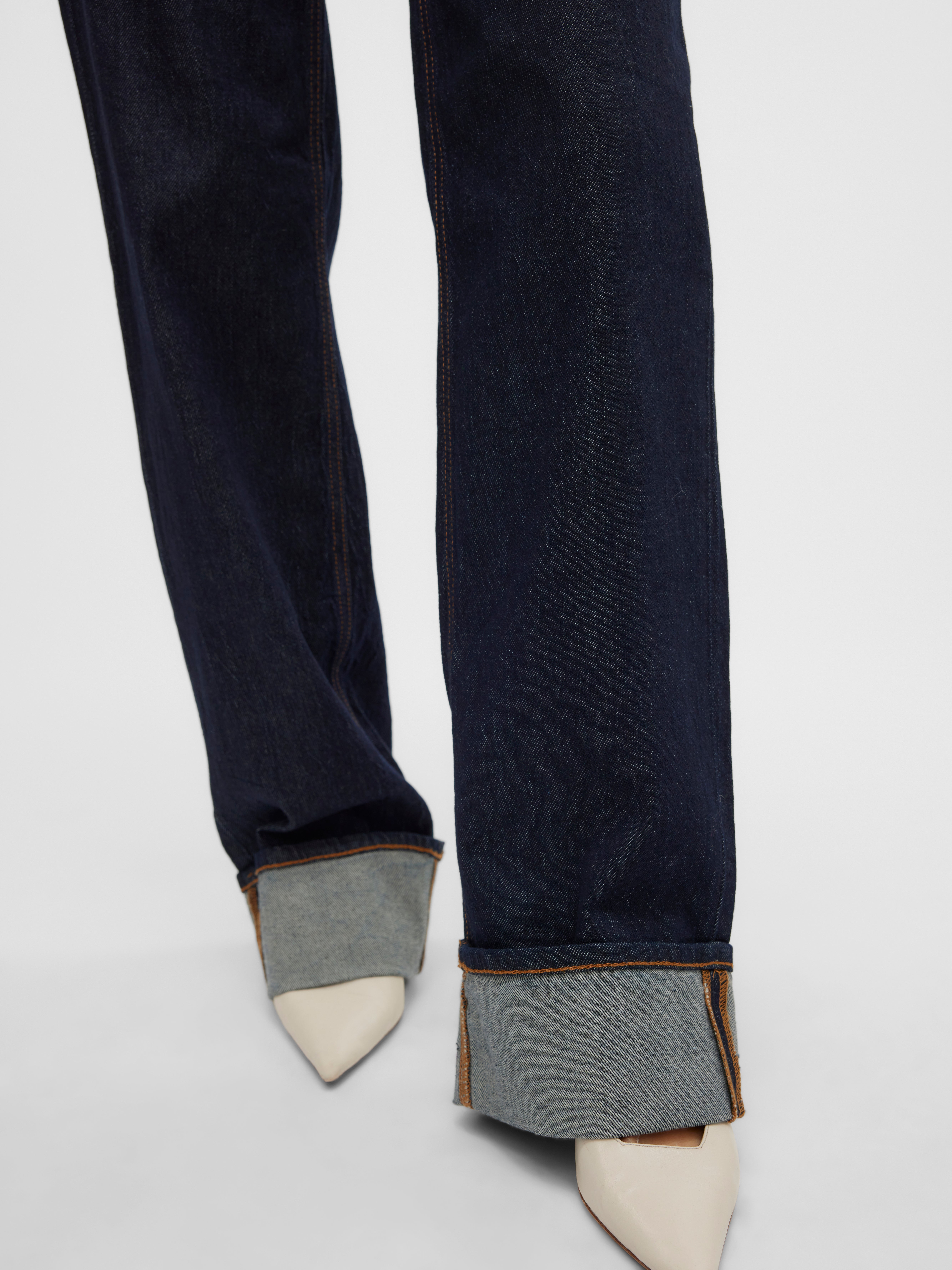 VMTESSA Hohe Taille Weiter Beinschnitt Jeans