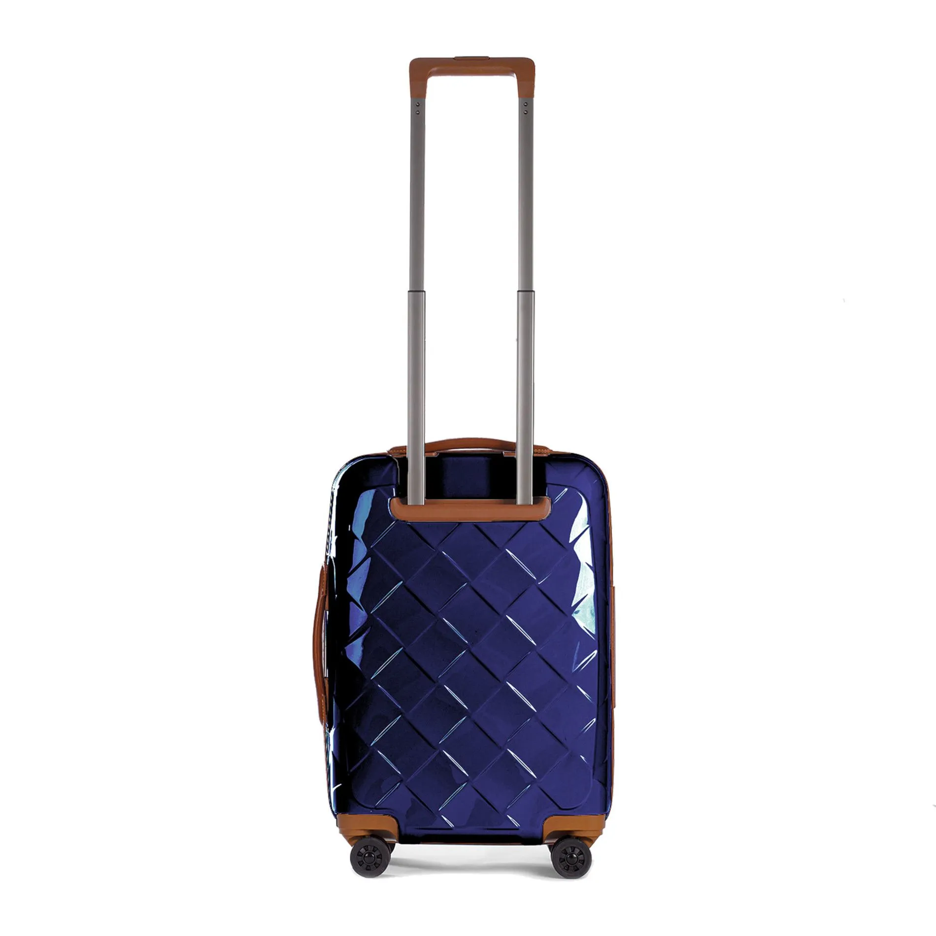 Stratic Leather&More - Koffer S (mit Vortasche) - blue