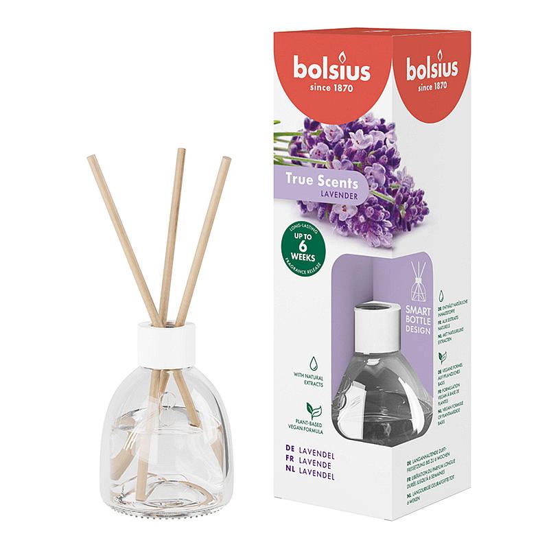 Bolsius Duftolje 60 ml m/trepinner Lavender