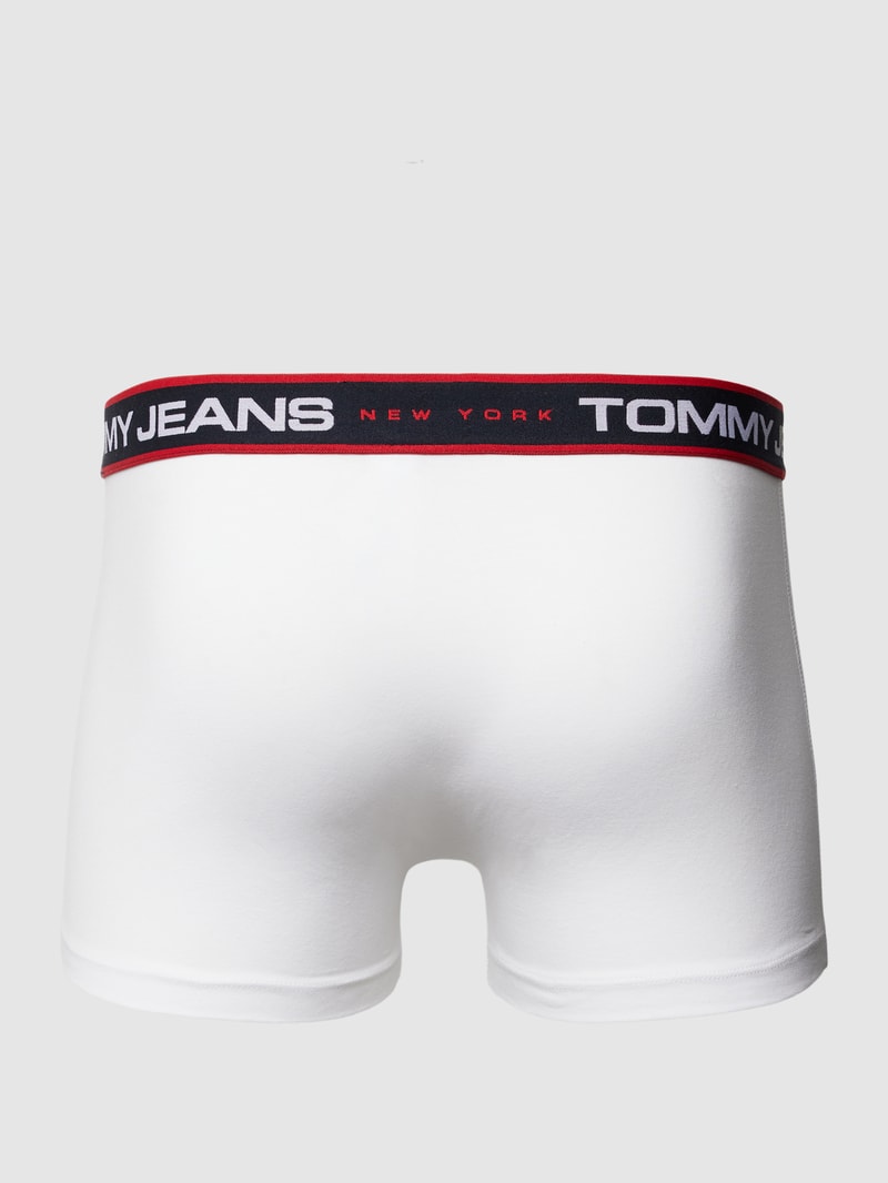 Trunks mit Label-Stitching Modell 'NEW YORK' im 3er-Pack in rot