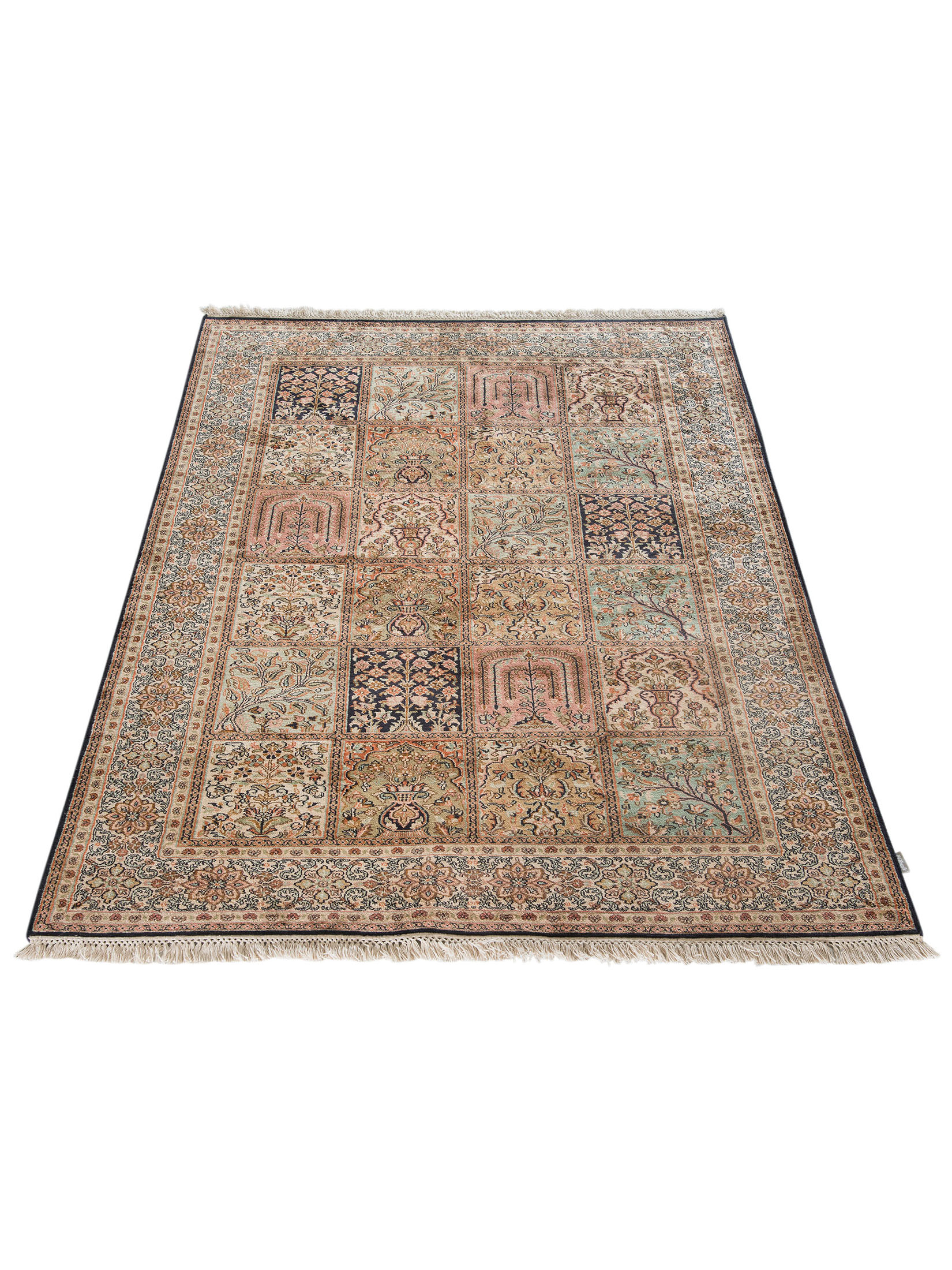 Kaschmir Seide 18/18 ca. 125 x 187 cm, Unikat / Einzelstück