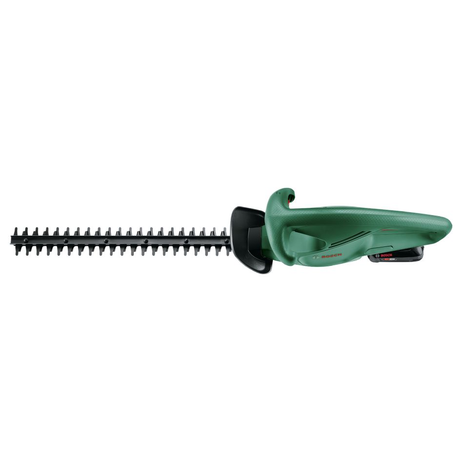 „Bosch Green 0600849H07 EasyHedgeCut 18V-44-11“ akumuliatorinės gyvatvorių žirklės, 1 x 18 V 2,0 Ah ir įkroviklis, AL1810CV