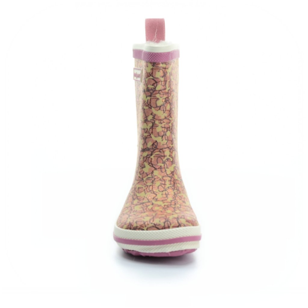 Bundgaard Charly High Rise Mili rosa gefütterte Gummistiefel