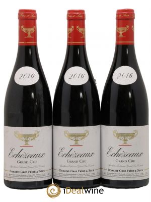 Echezeaux Grand Cru Gros Frère & Soeur  2016 - Lot de 3 Bouteilles
