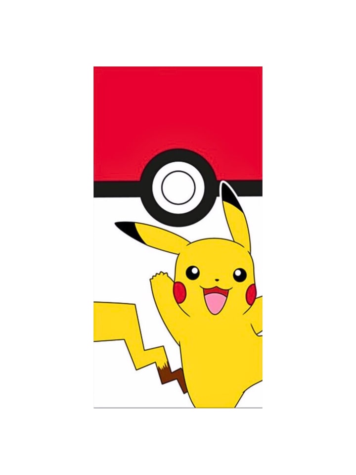 Pokémon Strand-/Badetuch Pokémon Pikachu - (L) 140 cm x (B) 70 cm in Bunt günstig kaufen 140