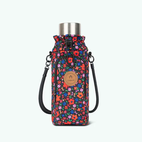 Red Maupiti Water Bottle Holder