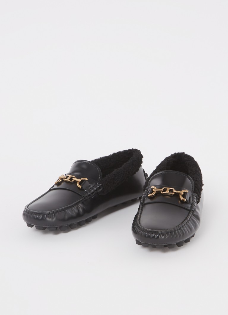 Tod's Gommino Macro-mokkasin laget av saueskinn