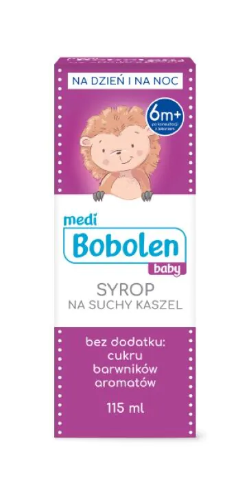 Bobolen Baby, tør hostesirup uden tilsat sukker