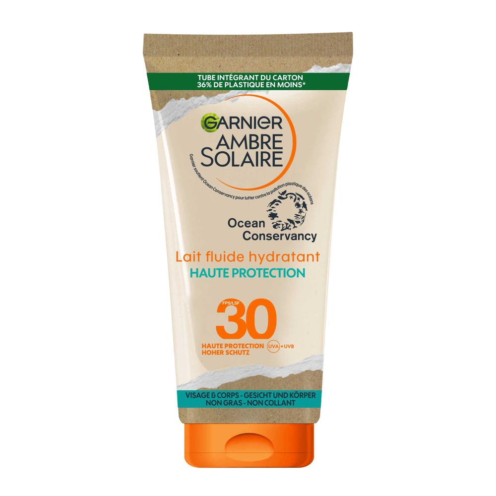 garnier Ambre Solaire Lait Fluide Hydratant Lait fluide hydratant haute protection FPS30