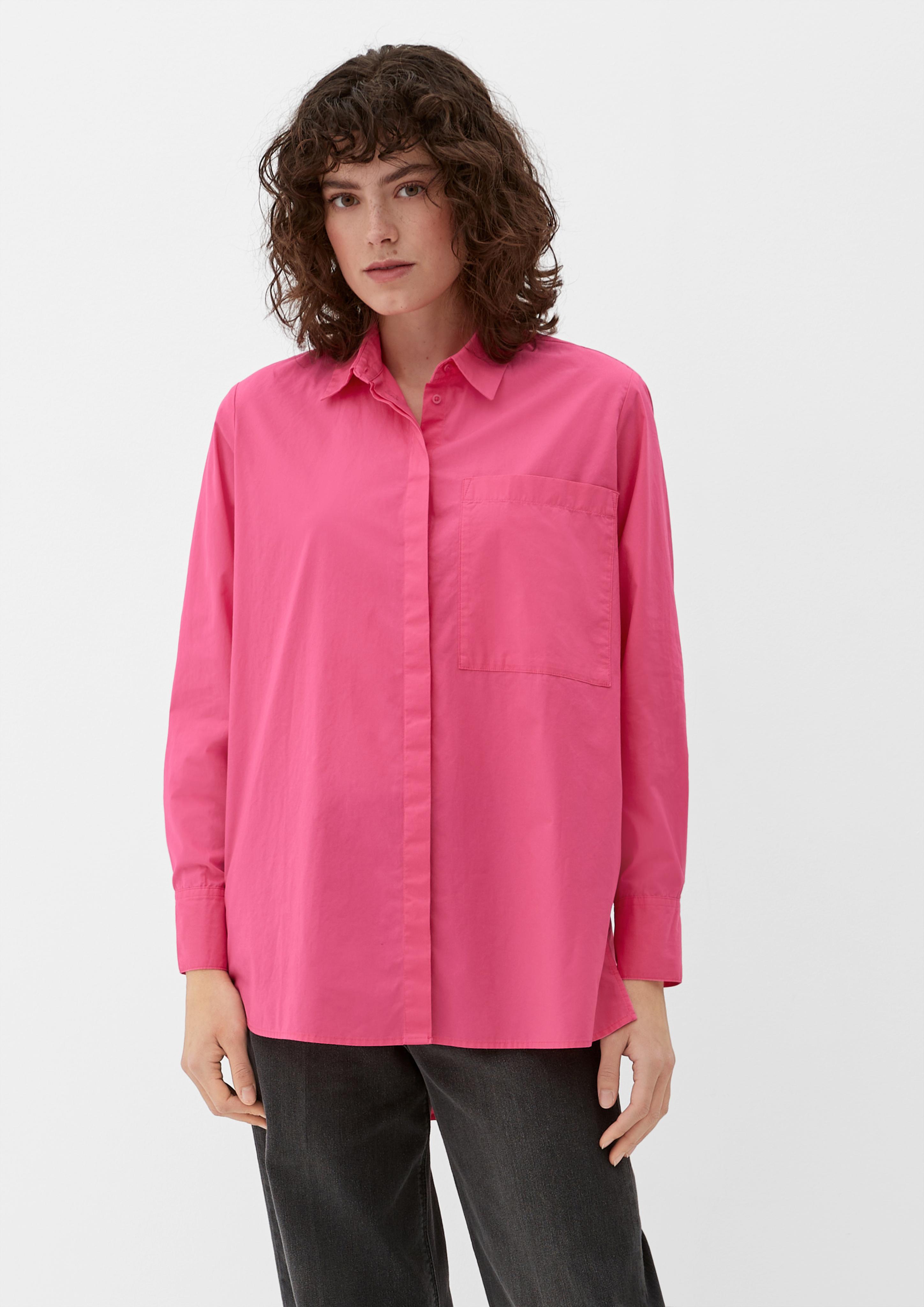Baumwollbluse in Popeline-Qualität  2124900-4424