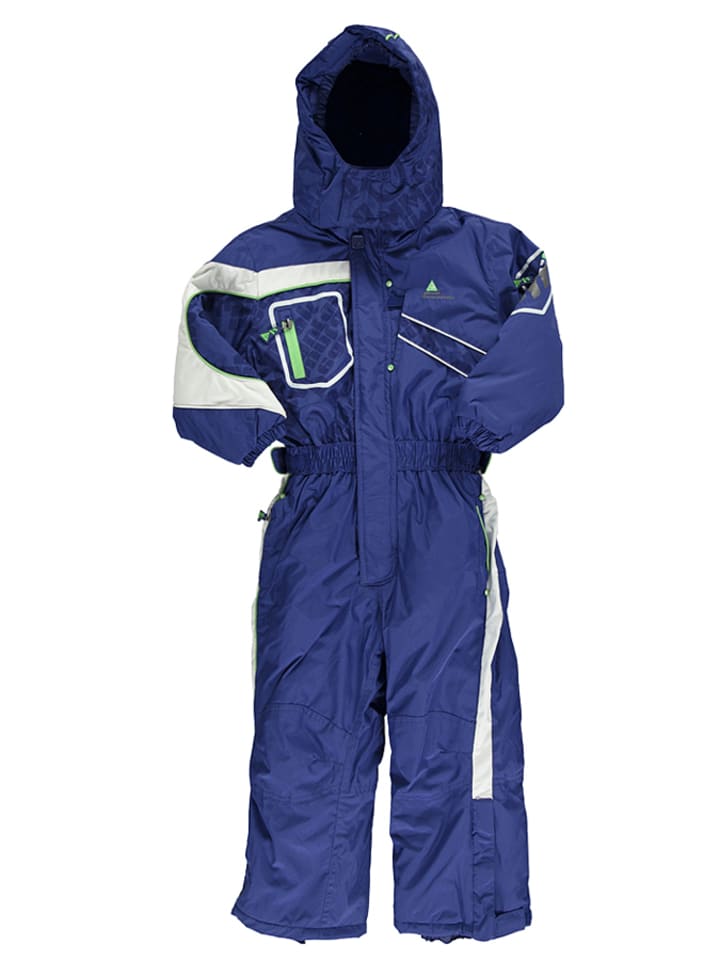 Peak Mountain Schneeanzug in Blau/ Weiß günstig kaufen