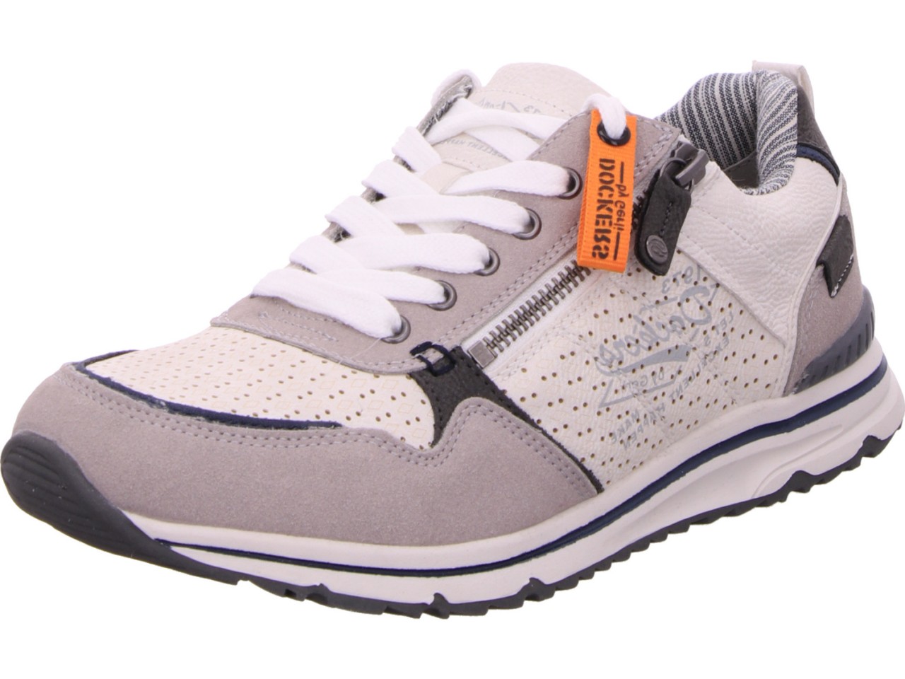 DOCKERS Freizeit Schnürer weiss