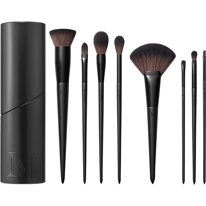 Vegan Pro 8-Piece Face + Eye Brush Set