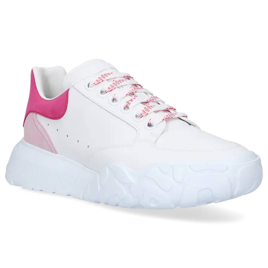Alexander McQueen - Sneaker low COURT Kalbsleder - pink
