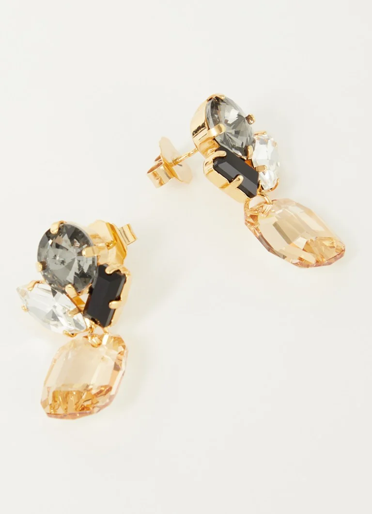 LOTT. gioielli Elle stud earrings with zirconia