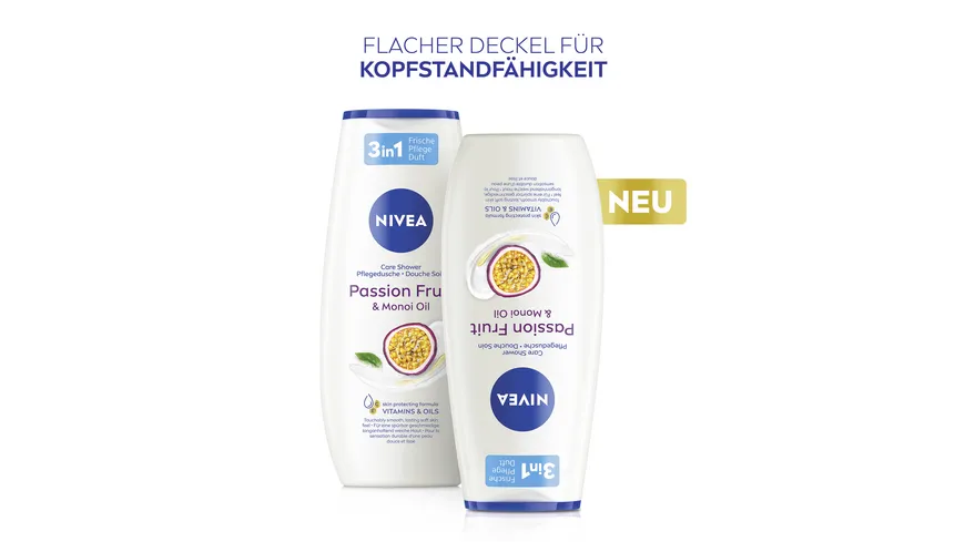 NIVEA Pflegedusche Passion Fruit & Monoi Oil 250 ml