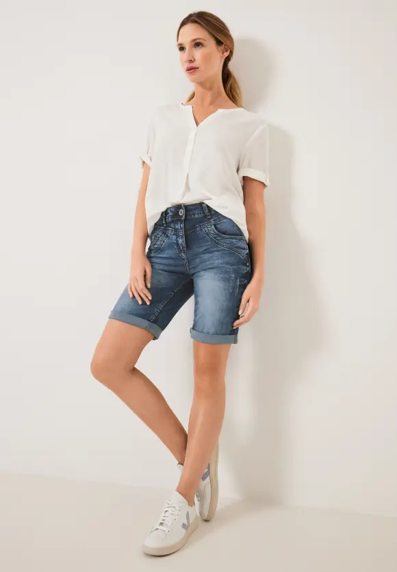 CECIL Slim Fit Shorts