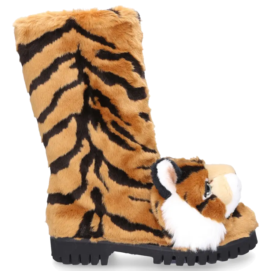 Dolce & Gabbana - Stiefel BIKER HUMMER - braun