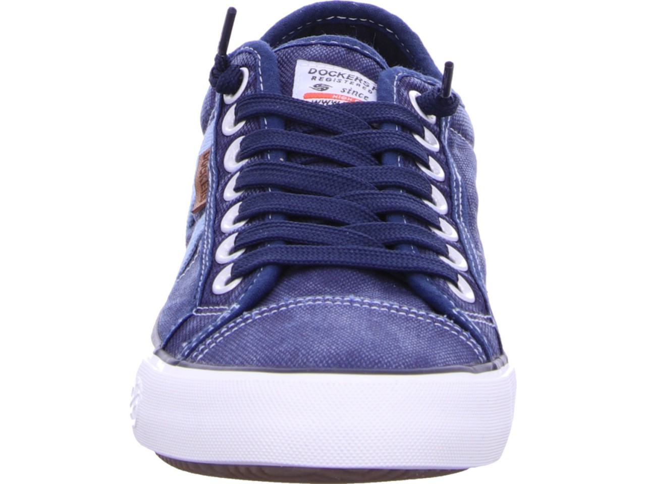 DOCKERS Freizeit Schnürer blau