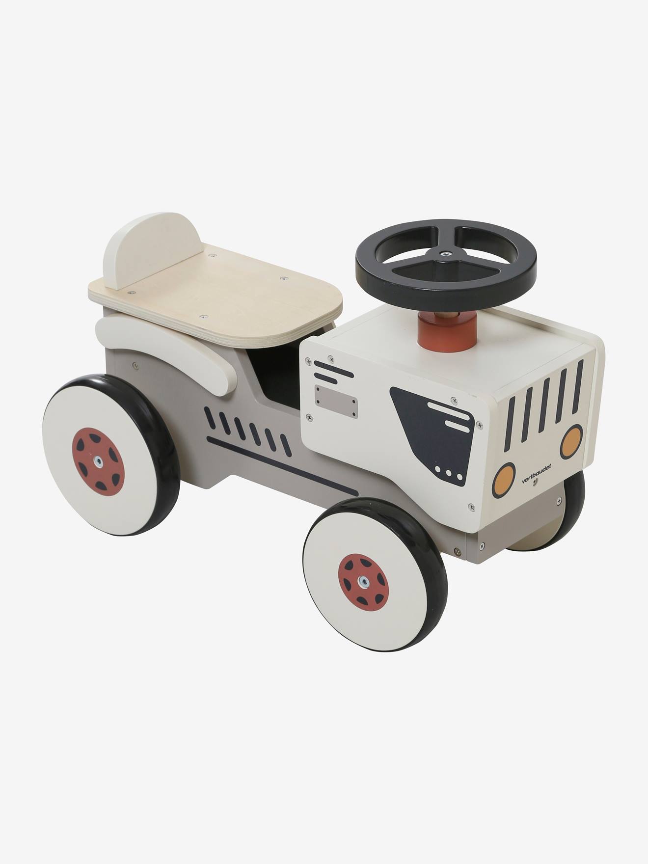 Porteur tracteur en bois FSC® gris