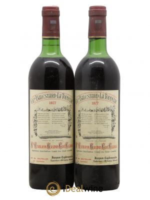 Château Balestard la Tonnelle Grand Cru Classé  1977 - Lot de 2 Bouteilles
