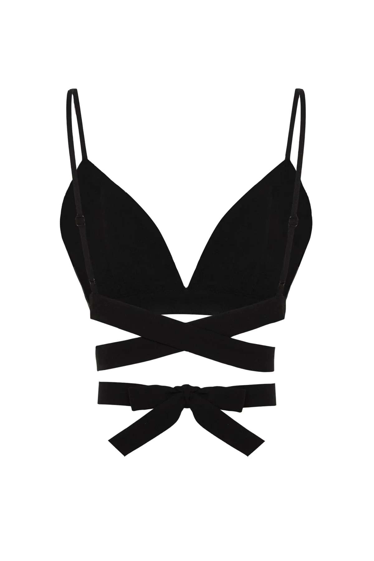 Trendyol Collection  X Zeynep Tosun Black Stone Accessoire Bustier TCLSS23BS00015