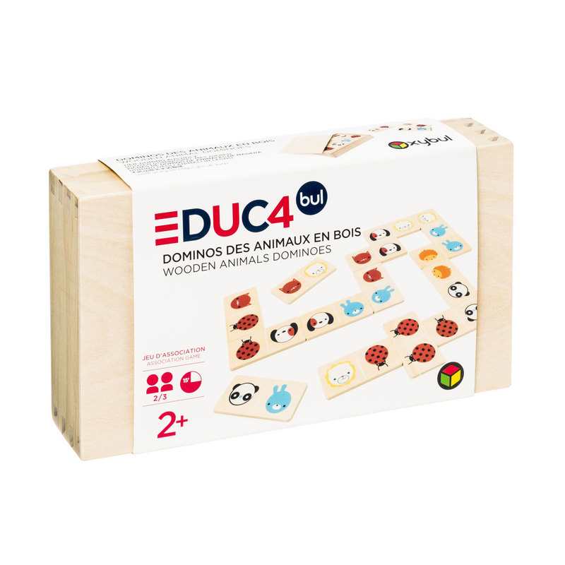 Dominos des animaux en bois Oxybul
