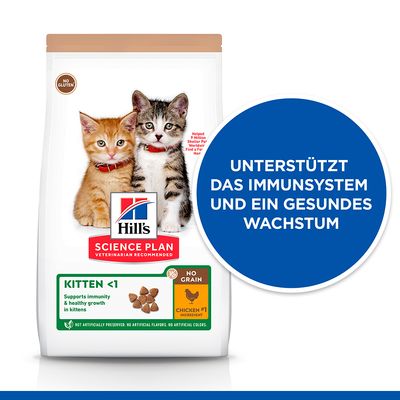 Hill's Science Plan Kitten No Grain Huhn