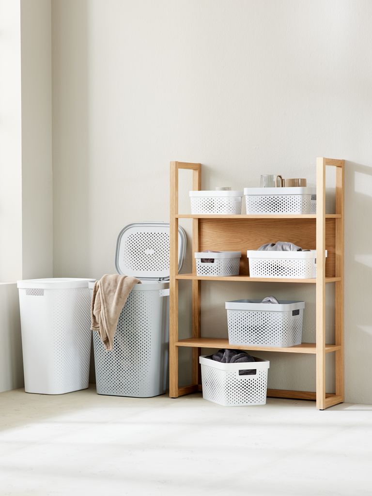 Koszyk INFINITY INFINITY 11L plastikowy biały