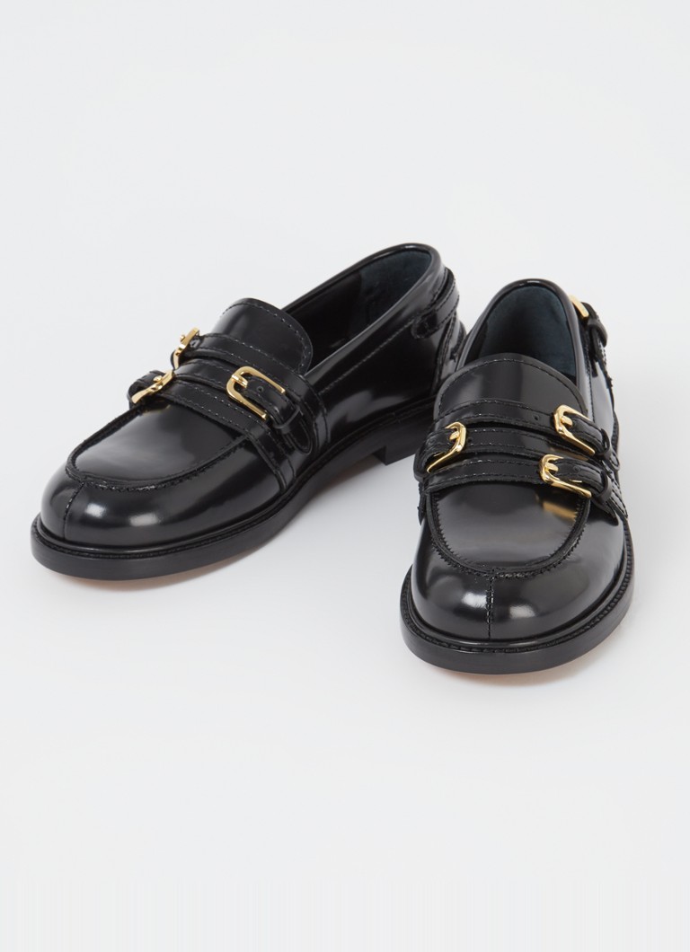 Mocasini din piele Sandro