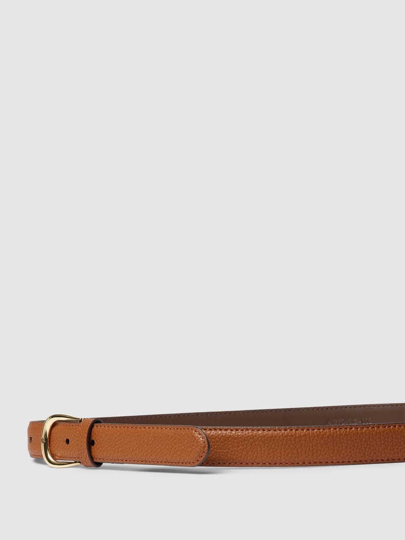 Gürtel mit Label-Detail Modell 'KENTON' in camel