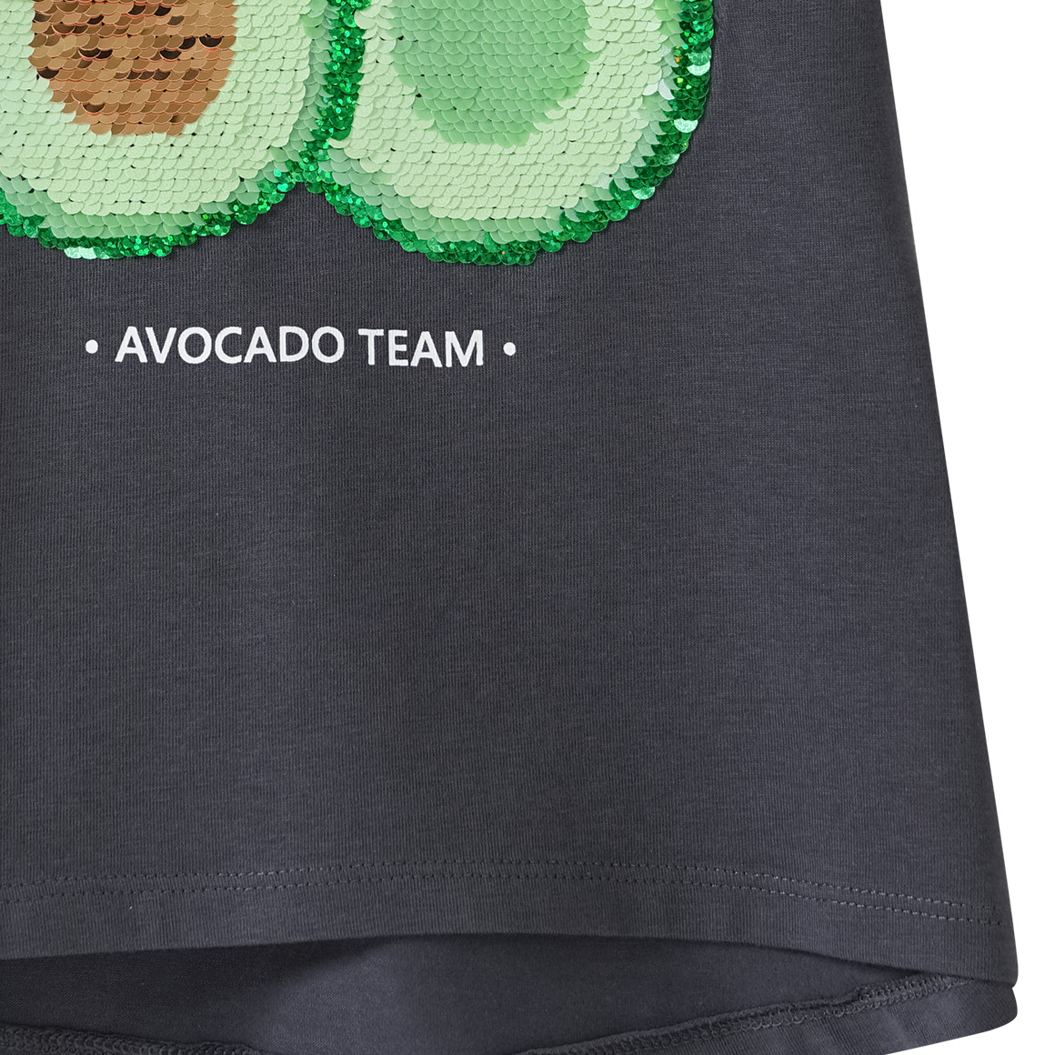 Mädchen T-Shirt mit Wendepailletten