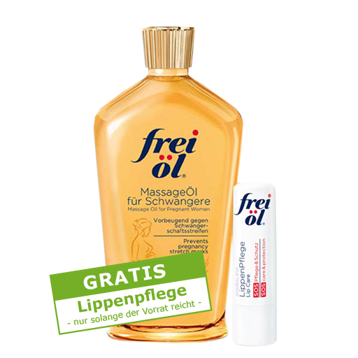 FREI ÖL MassageÖl für Schwangere  200 ml  Öl