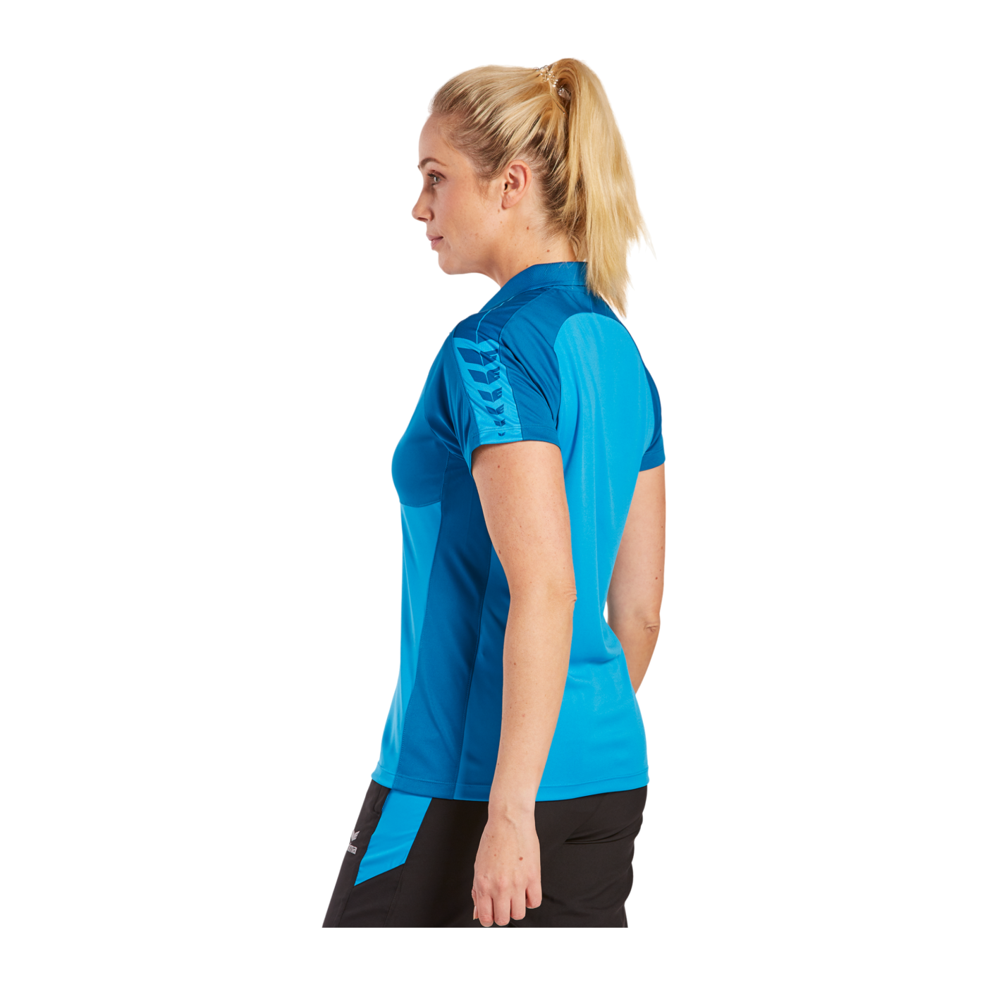 Erima Six Wings Poloshirt Damen Hellblau Türkis