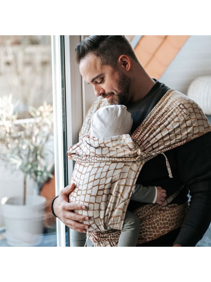Hoppediz Babytrage Hop-Tye Advanced in Darwin creme günstig kaufen onesize