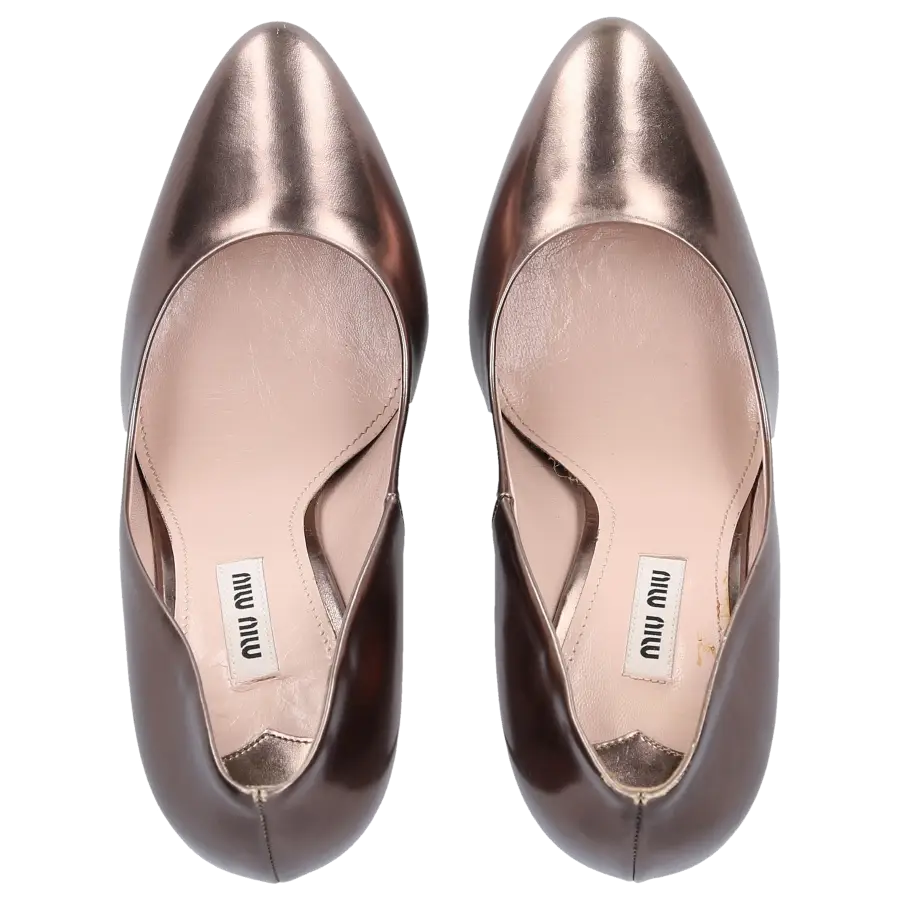 Miu Miu - Pumps 5IP476 Kalbsleder - beige